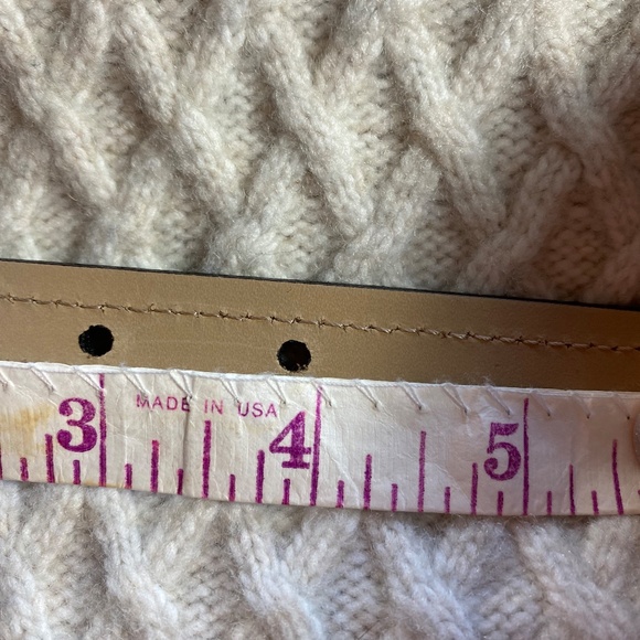 Vintage Talbots Black Belt 3/4" Width 31-35" - Picture 4 of 6